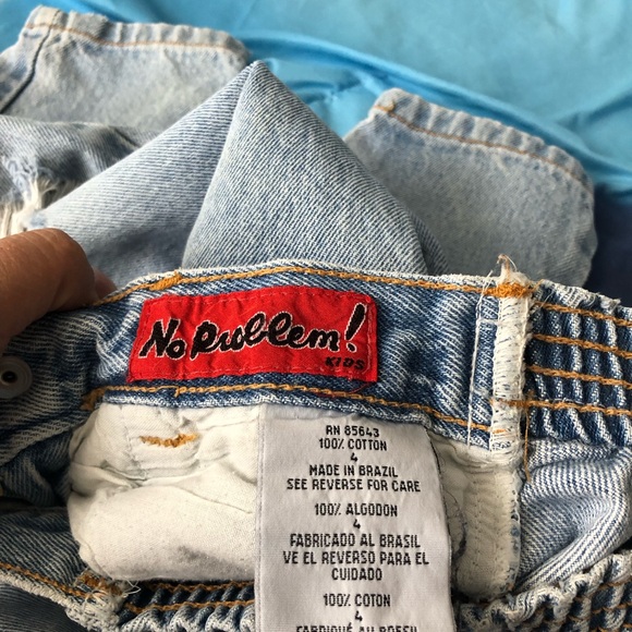 Vintage No problem ! Kids size 4 toddler jeans . - Picture 5 of 5